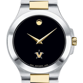 Vanderbilt Men&#39;s Movado Collection Two-Tone Watch with Black Dial Shot #1