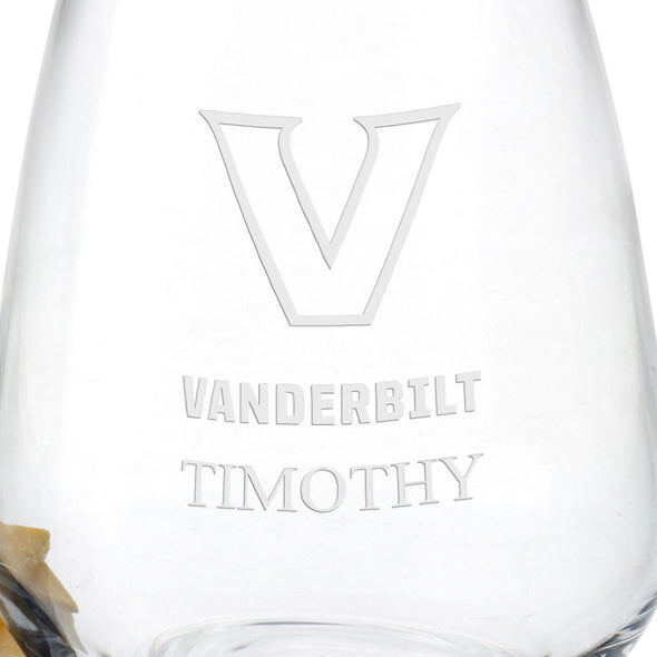 Vanderbilt Stemless Wine Glasses - Set of 4 Shot #3