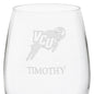 VCU Red Wine Glasses - Set of 4 Shot #3