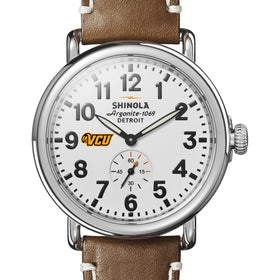VCU Shinola Watch, The Runwell 41mm White Dial Shot #1
