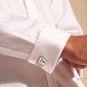 Vermont Cufflinks by John Hardy with 18K Gold Shot #1