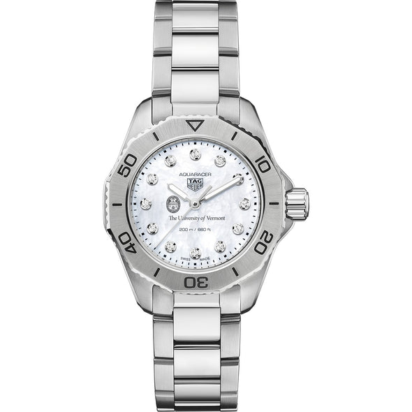 Vermont Women&#39;s TAG Heuer Steel Aquaracer with Diamond Dial Shot #2