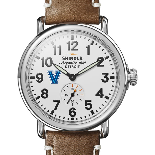 Villanova Shinola Watch, The Runwell 41mm White Dial Shot #1