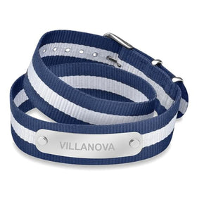 Villanova University Double Wrap RAF Nylon ID Bracelet Shot #1