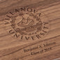 Villanova University Solid Walnut Desk Box Shot #3