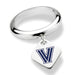 Villanova University Sterling Silver Ring with Sterling Tag