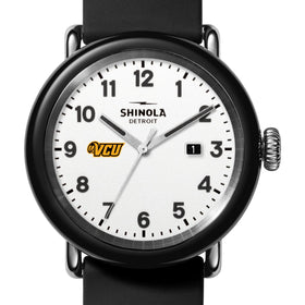 Virginia Commonwealth University Shinola Watch, The Detrola 43mm White Dial at M.LaHart &amp; Co. Shot #1