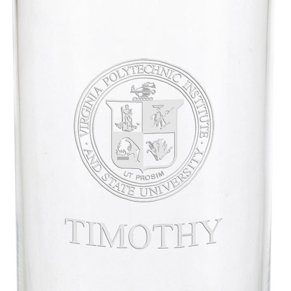 Virginia Tech Iced Beverage Glasses - Set of 4 Shot #3