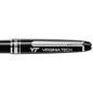 Virginia Tech Montblanc Meisterstück Classique Ballpoint Pen in Platinum Shot #2