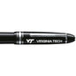Virginia Tech Montblanc Meisterstück LeGrand Rollerball Pen in Platinum Shot #2