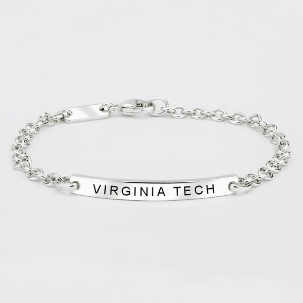 Virginia Tech Petite ID Bracelet Shot #1