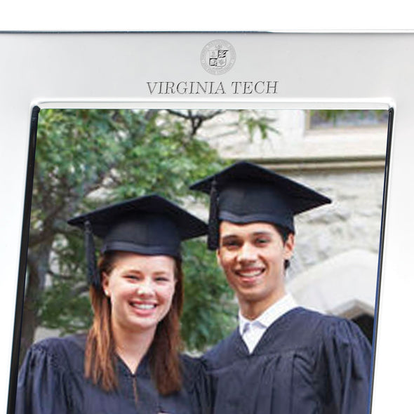 Virginia Tech Polished Pewter 5x7 Picture Frame Shot #2