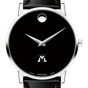 VMI Men&#39;s Movado Museum with Leather Strap Shot #1