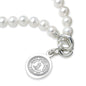 VMI Pearl Bracelet with Sterling Silver Charm Shot #2