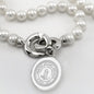 VMI Pearl Necklace with Sterling Silver Charm Shot #2