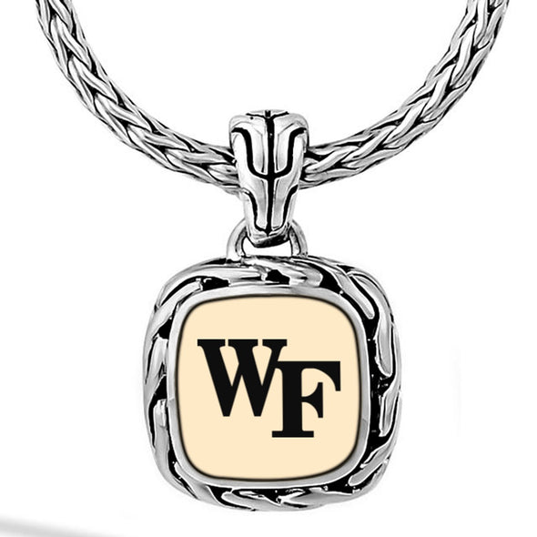 Wake Forest Classic Chain Necklace by John Hardy with 18K Gold Shot #3