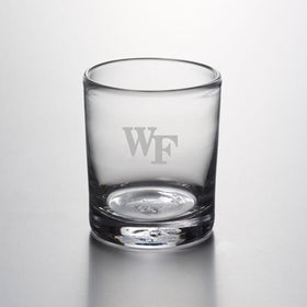 Wake Forest Double Old Fashioned Glass by Simon Pearce Shot #1