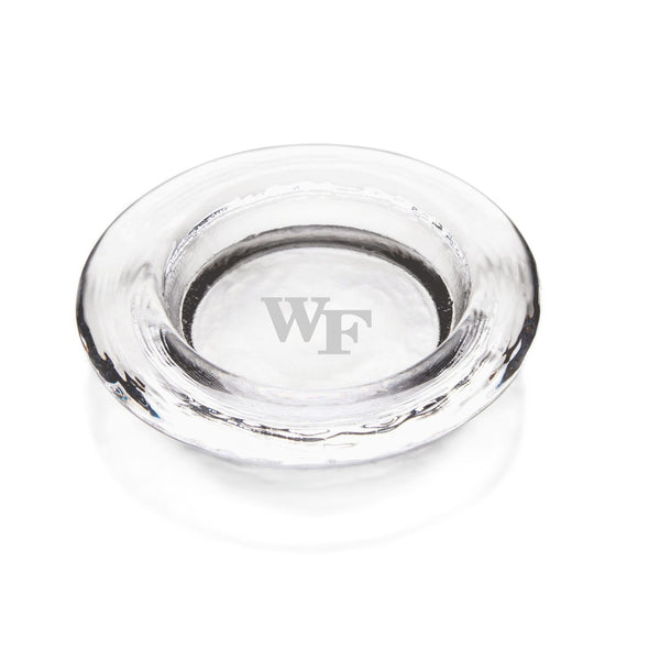 Wake Forest Glass Wine Coaster by Simon Pearce Shot #1