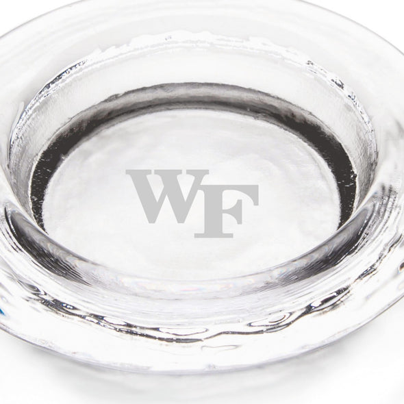 Wake Forest Glass Wine Coaster by Simon Pearce Shot #2
