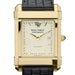 Wake Forest Men's Gold Quad with Leather Strap