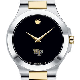 Wake Forest Men&#39;s Movado Collection Two-Tone Watch with Black Dial Shot #1
