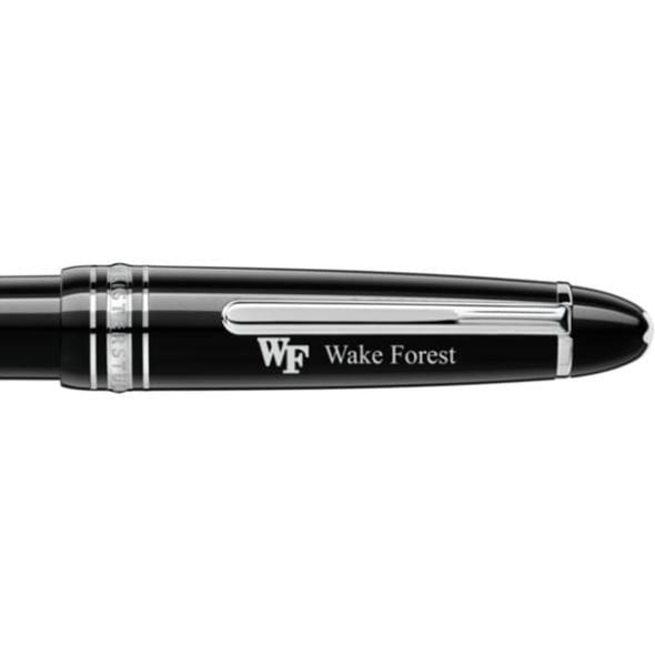 Wake Forest Montblanc Meisterstück LeGrand Ballpoint Pen in Platinum Shot #2