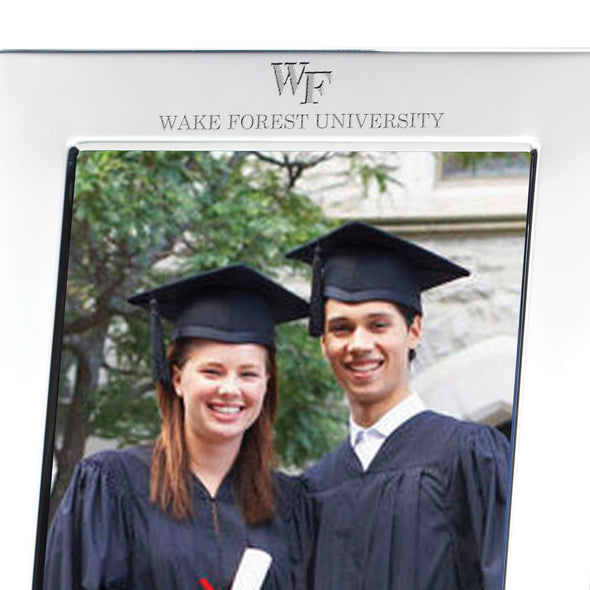 Wake Forest Polished Pewter 5x7 Picture Frame Shot #2