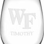 Wake Forest Stemless Wine Glasses Made in the USA - Set of 2 Shot #3
