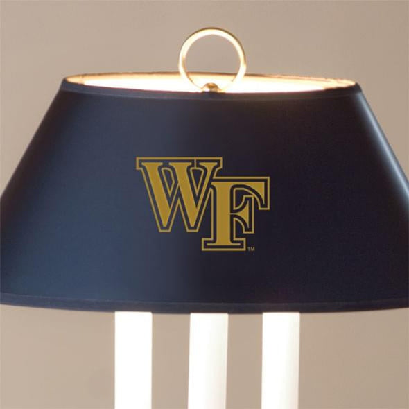 Wake Forest University Lamp in Brass &amp; Marble Shot #2