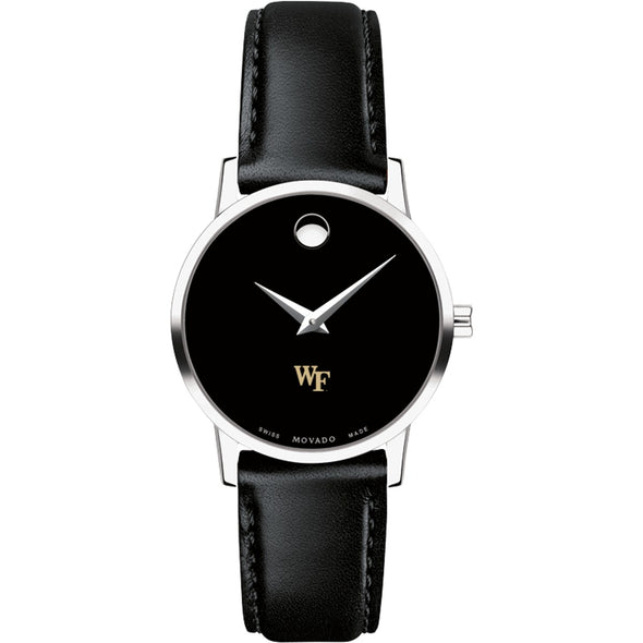 Wake Forest Women&#39;s Movado Museum with Leather Strap Shot #2