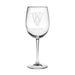 Washington University in St. Louis Red Wine Glasses - Set of 2 - Made in the USA