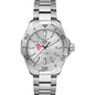 WashU Men's TAG Heuer Steel Aquaracer with Silver Dial Shot #2