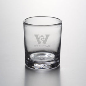 Wesleyan Double Old Fashioned Glass by Simon Pearce Shot #1