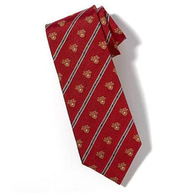 West Point Crest Tie in Red Shot #1