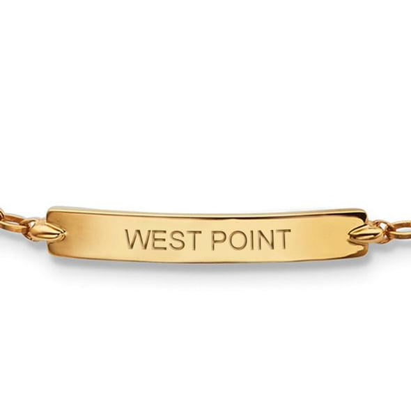 West Point Monica Rich Kosann Petite Poesy Bracelet in Gold Shot #2