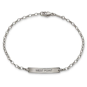 West Point Monica Rich Kosann Petite Poesy Bracelet in Silver Shot #1