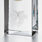 West Point Tall Glass Desk Clock by Simon Pearce Shot #2