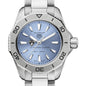 West Point Women's TAG Heuer Steel Aquaracer with Blue Sunray Dial Shot #1