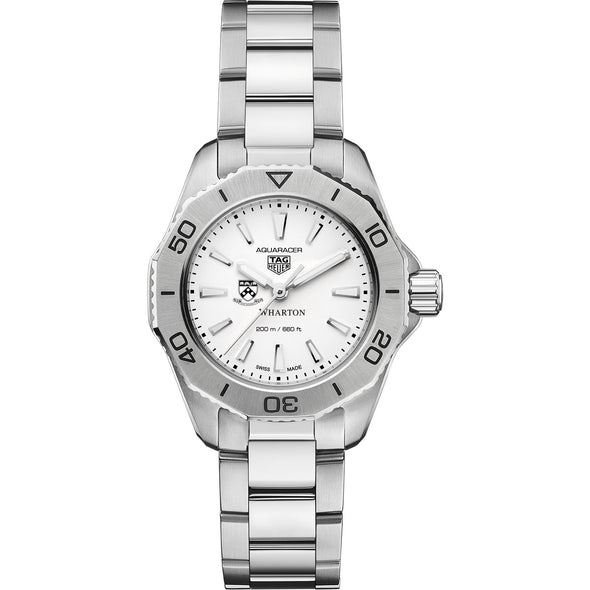 Wharton Women&#39;s TAG Heuer Steel Aquaracer with Silver Dial Shot #2
