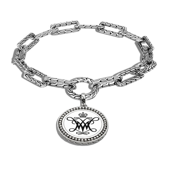 William &amp; Mary Amulet Bracelet by John Hardy with Long Links and Two Connectors Shot #2