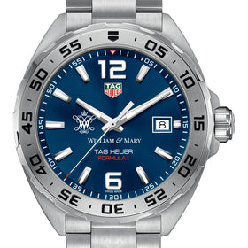 William &amp; Mary Men&#39;s TAG Heuer Formula 1 with Blue Dial Shot #1
