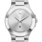 William & Mary Women's Movado Collection Stainless Steel Watch with Silver Dial Shot #1