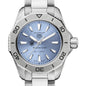William & Mary Women's TAG Heuer Steel Aquaracer with Blue Sunray Dial Shot #1