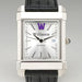 Williams College Men's Collegiate Watch with Leather Strap