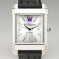 Williams College Men's Collegiate Watch with Leather Strap Shot #1