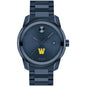 Williams College Men's Movado BOLD Blue Ion with Date Window Shot #2