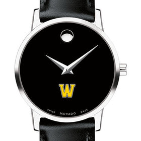 Williams Women&#39;s Movado Museum with Leather Strap Shot #1