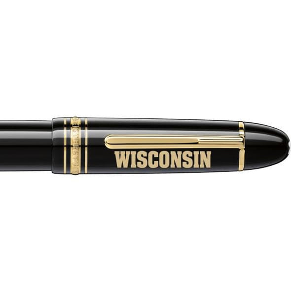Wisconsin Montblanc Meisterstück 149 Fountain Pen in Gold Shot #2