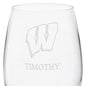 Wisconsin Red Wine Glasses - Set of 2 Shot #3