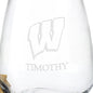 Wisconsin Stemless Wine Glasses - Set of 2 Shot #3